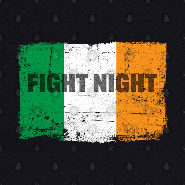 Irish Flag Fight Night Fans by Whites Designs